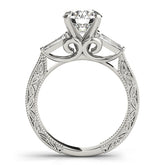 Engagement Rings 3 Stone Baguette - TN50642-E